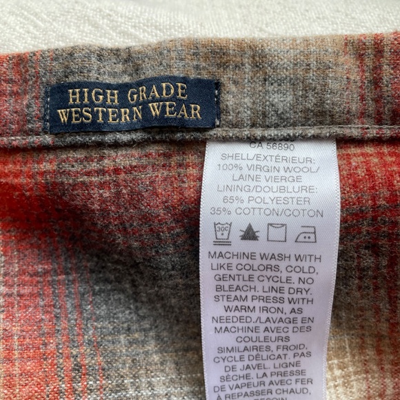 Mens Pendleton Wool Canyon Shirt - Picture 7 of 8